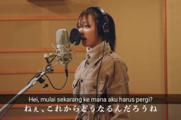 福原遥 - [ ヨルシカ - だから僕は音楽を辞めた ] (cover) with Indonesia Subtitle