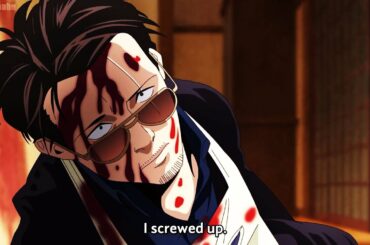 極主夫道アニメ たつ 出血😱 - The Way of the Househusband Immortal Dragon Tatsu shed blood while fighting Masa?