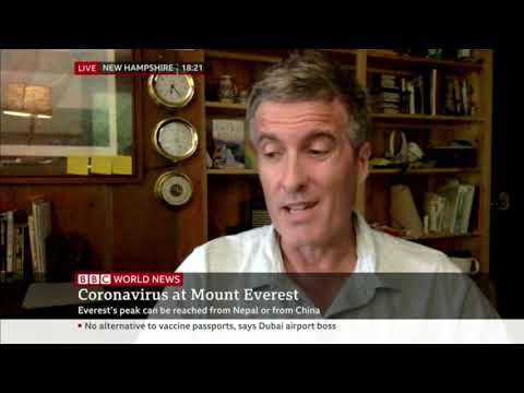【BBC】エベレスト 新型コロナウイルスの症状を発症する登山家が増加（2021/5/17）