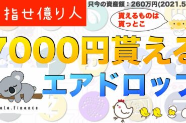 7000円貰える！エアドロップ！コアラファイナンス【仮想通貨物語30話】