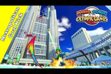 Metropolitan Goal Kick - Mario and Sonic at Olympic Games Tokyo 2020 Story Mode Minigame