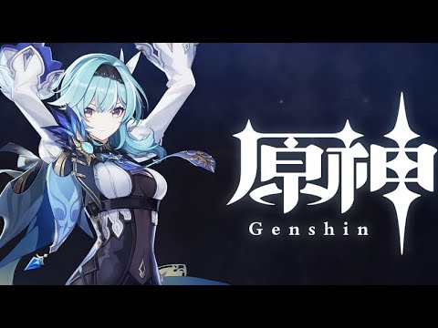 【原神】キャラクター実戦紹介　エウルア(ナレーション付き)「輝く燭光」