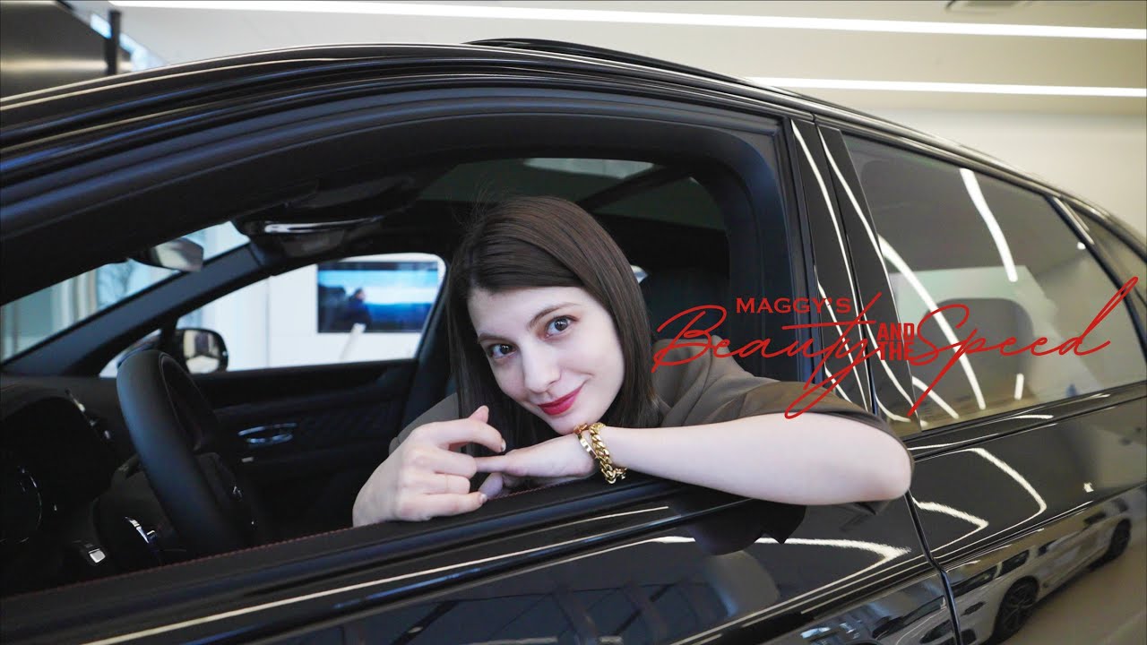 【マギー×新型ベンテイガV8(Part1/2)】セクシーでワイルドなエクステリアは必見!エンブレムの秘密も教えます♪