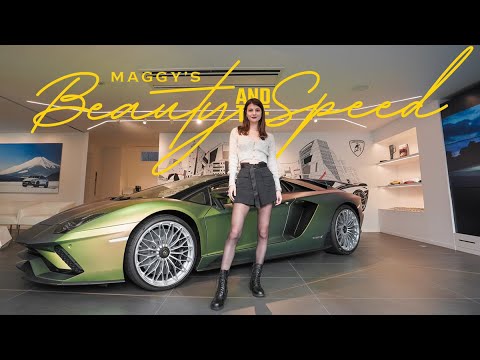 マギーがランボルギーニ「THE LOUNGE TOKYO」に潜入!アドペルソナム体験【最後にチェキのプレゼント企画有】