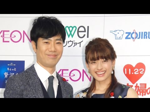 藤井隆&乙葉、結婚10年もラブラブ「この人でよかった」 理想の夫婦に選出『いい夫婦 パートナー・オブ・ザ・イヤー 2015』
