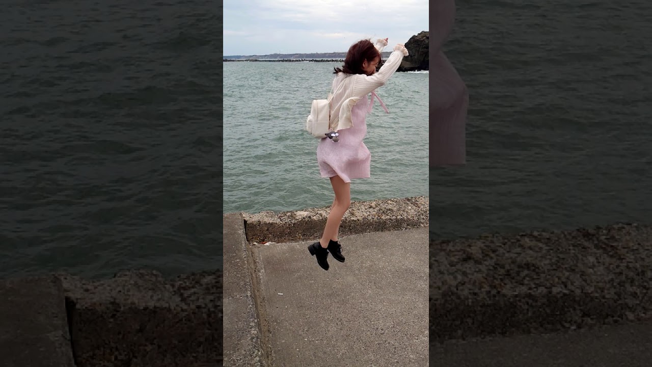 白石夢来(Fカップ)スーパースロー その4