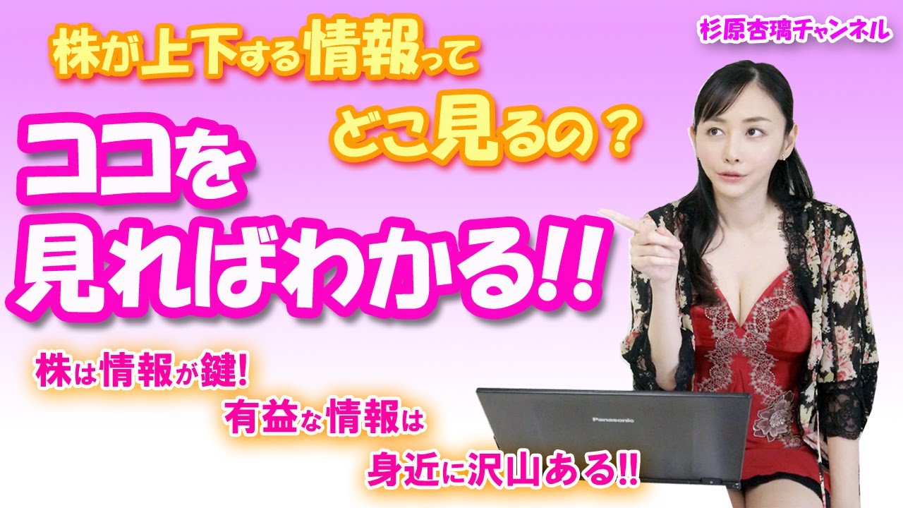 ココを見ればわかる!「株価の動きについて」