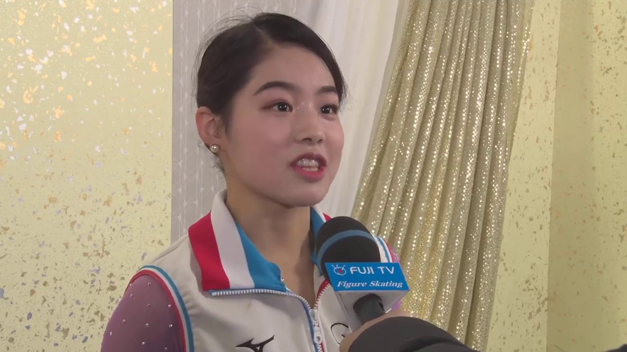 【フジテレビ公式】全日本フィギュアスケート選手権2019<女子フリー第3G/横井ゆは菜 インタビュー>