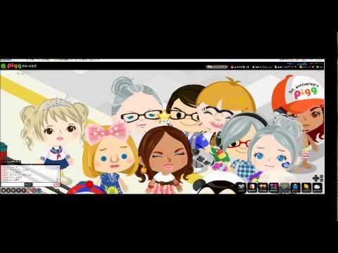 ピグにて 次原 かなに 遭遇 ☆彡