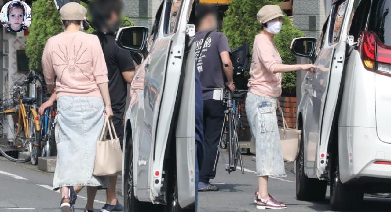 広末涼子の個性的すぎる私服姿 背中に蜘蛛、ギャル風サンダル