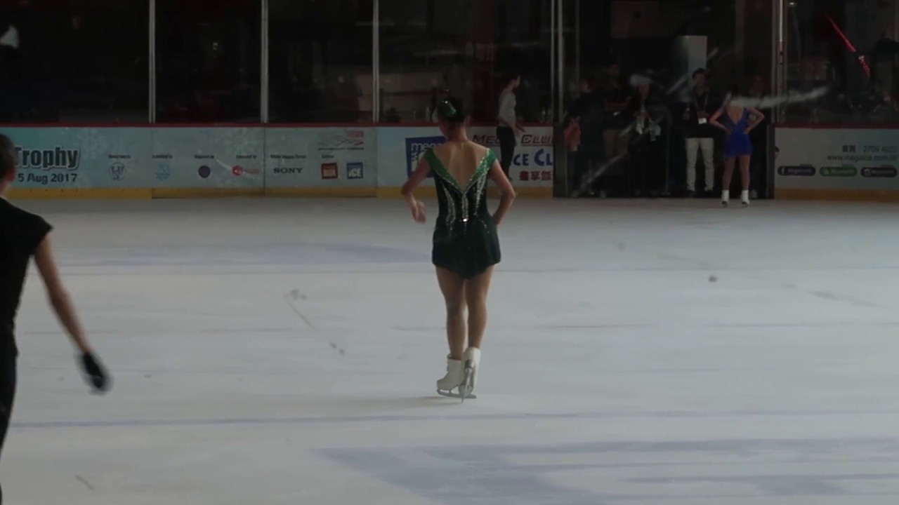 Kaori SAKAMOTO 坂本花織 FS OP 公式練習 – 2017 Asian Open Hong Kong