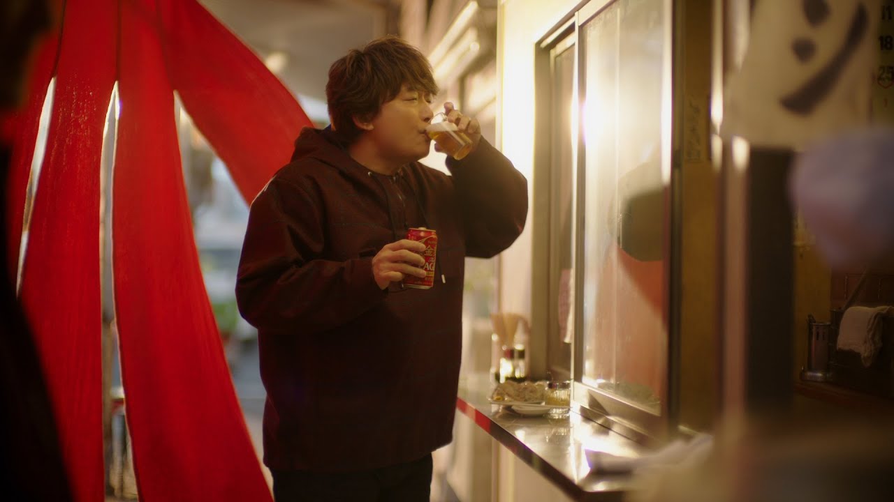 金麦〈ザ・ラガー〉『大満足』篇 60秒 香取慎吾 サントリー