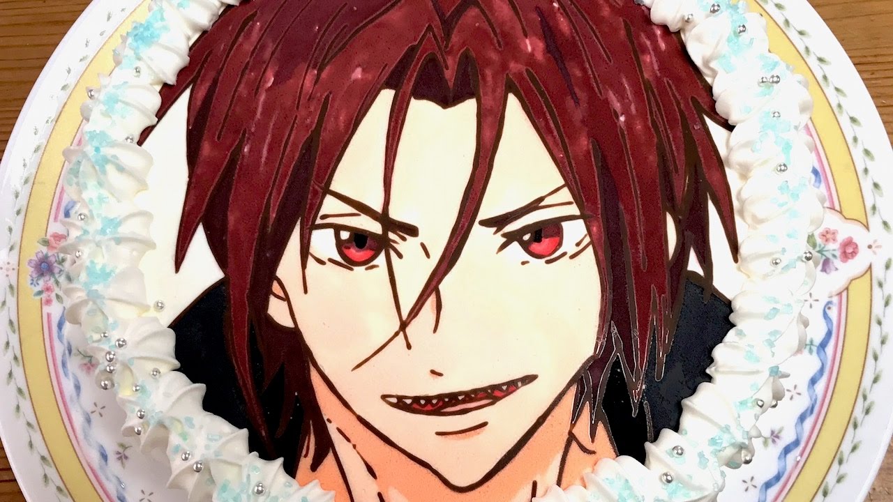 キャラケーキの作り方 Free 松岡凛くん リクエストケーキ Yayafa