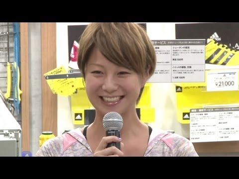 田中美保「楽しく完走したい」 フルマラソンに初挑戦 (1)