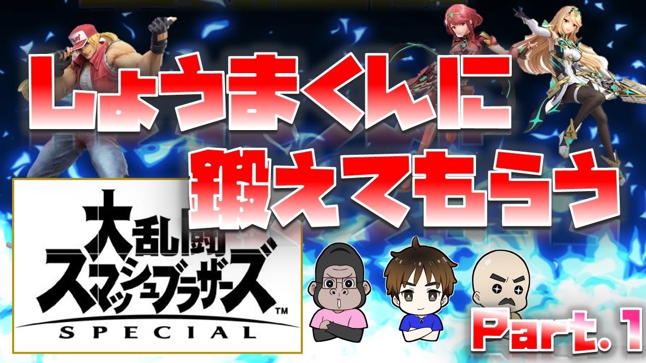 【スマブラ】しょうまくんに鍛えてもらう【お手柔らかに】