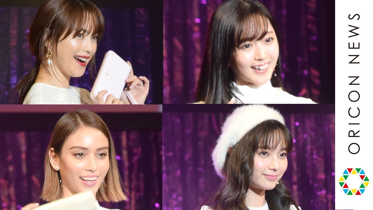 蛯原友里&鈴木愛理&板野友美&滝沢カレンら人気モデル美女のファッションショー 新田真剣佑&白濱亜嵐のイケメン美男も 『Samantha Thavasa 25周年キック・オフプレ発表会』