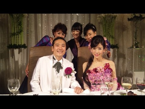 芸能人結婚式 お色直しで着たカラードレスまとめ 川島なお美さん Yayafa