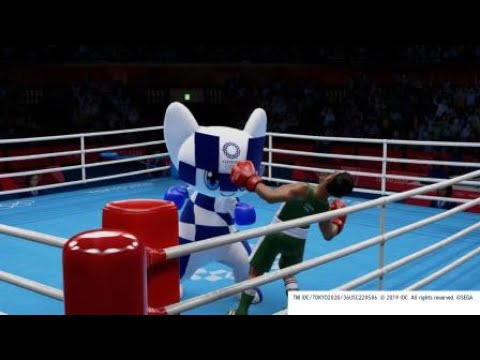 ボクシングで相手をボッコボコにするマスコットキャラ【東京2020オリンピック】