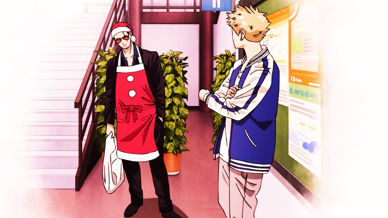 極主夫道アニメ龍は後輩に家事のスタイルを教えています The Way of the Househusband Tatsu retrains his old junior Masa