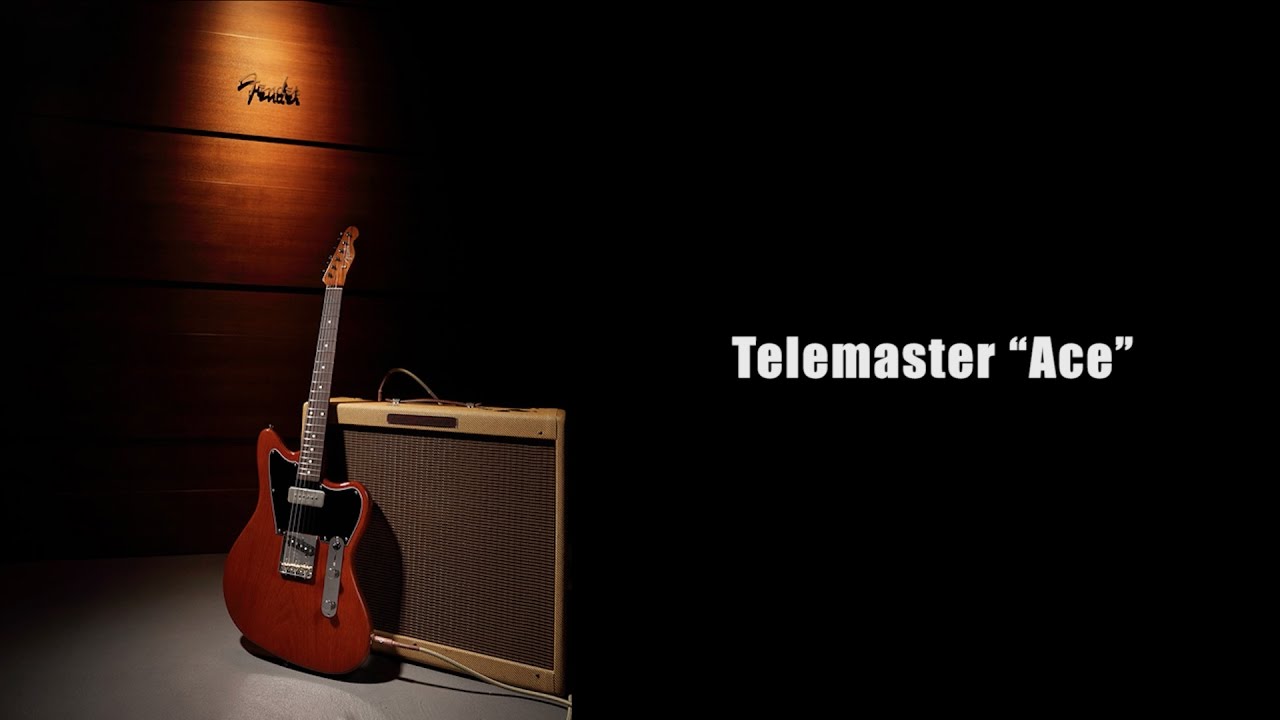 Fender Telemaster "Ace"を弾いてみた。|野田洋次郎(RADWIMPS) × フェンダー × ギター・マガジン スペシャル・コラボレート・モデル
