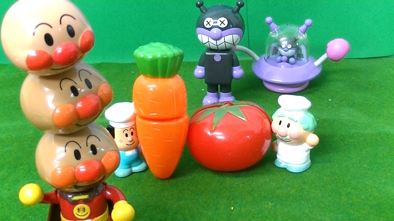 アンパンマンVSやさいきらいバイキンマン!あんあにおも)°〇°(