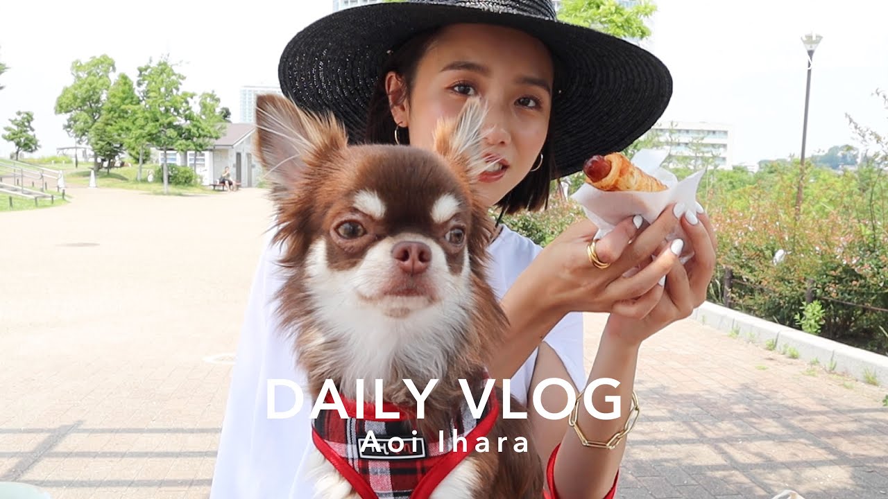 【朝活VLOG】二子玉川で朝の散歩🐕準備/スタバ/コーデ