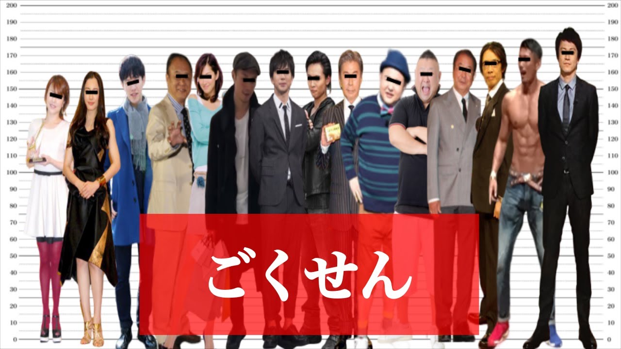 【身長比較】ごくせん 第1シリーズ【Gokusen】2020 特別編 再放送 身長伸ばす方法