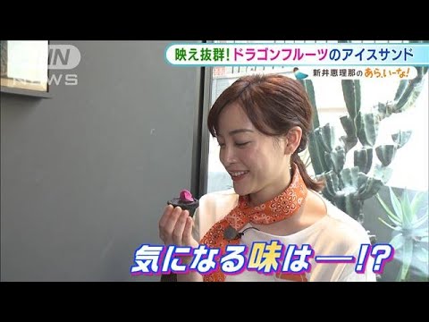 新井恵理那も驚き! “映え”抜群「アイスサンド」【あらいーな】(2021年6月18日)