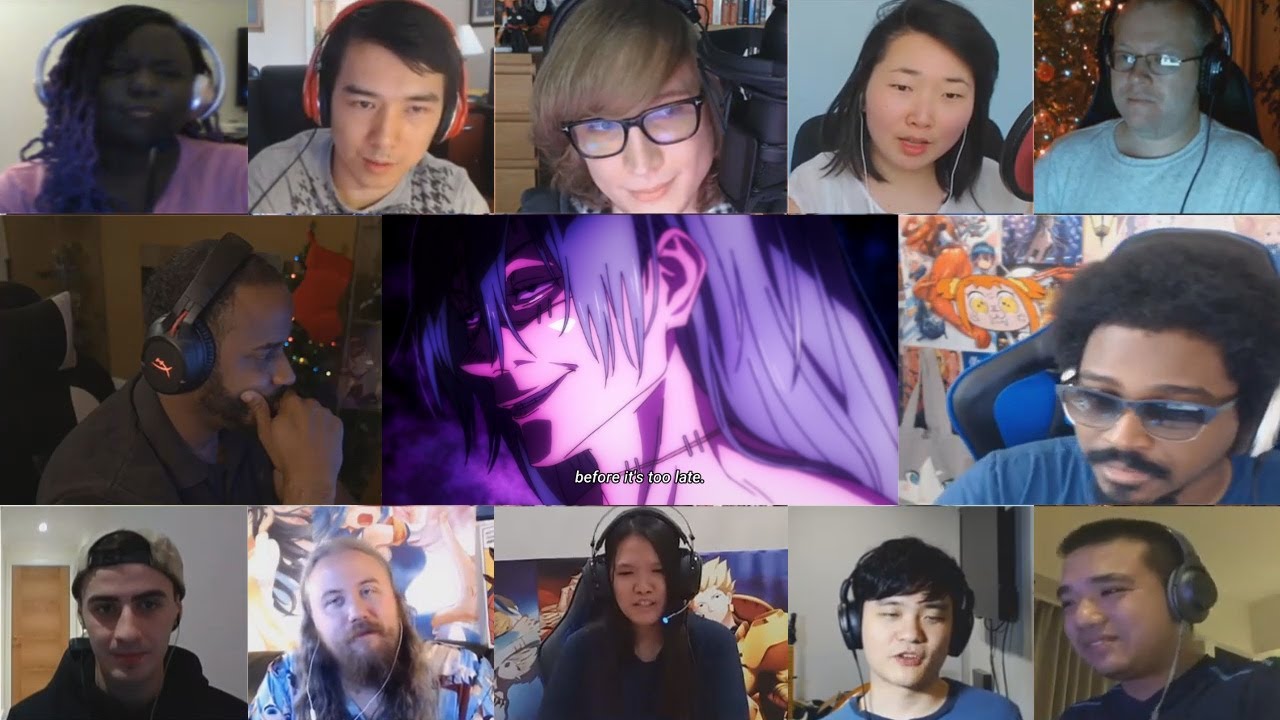 ROUND 2 Nanami VS Mahito Jujutsu Kaisen Episode 11 MEGA REACTION MASHUP 呪術廻戦 リアクション