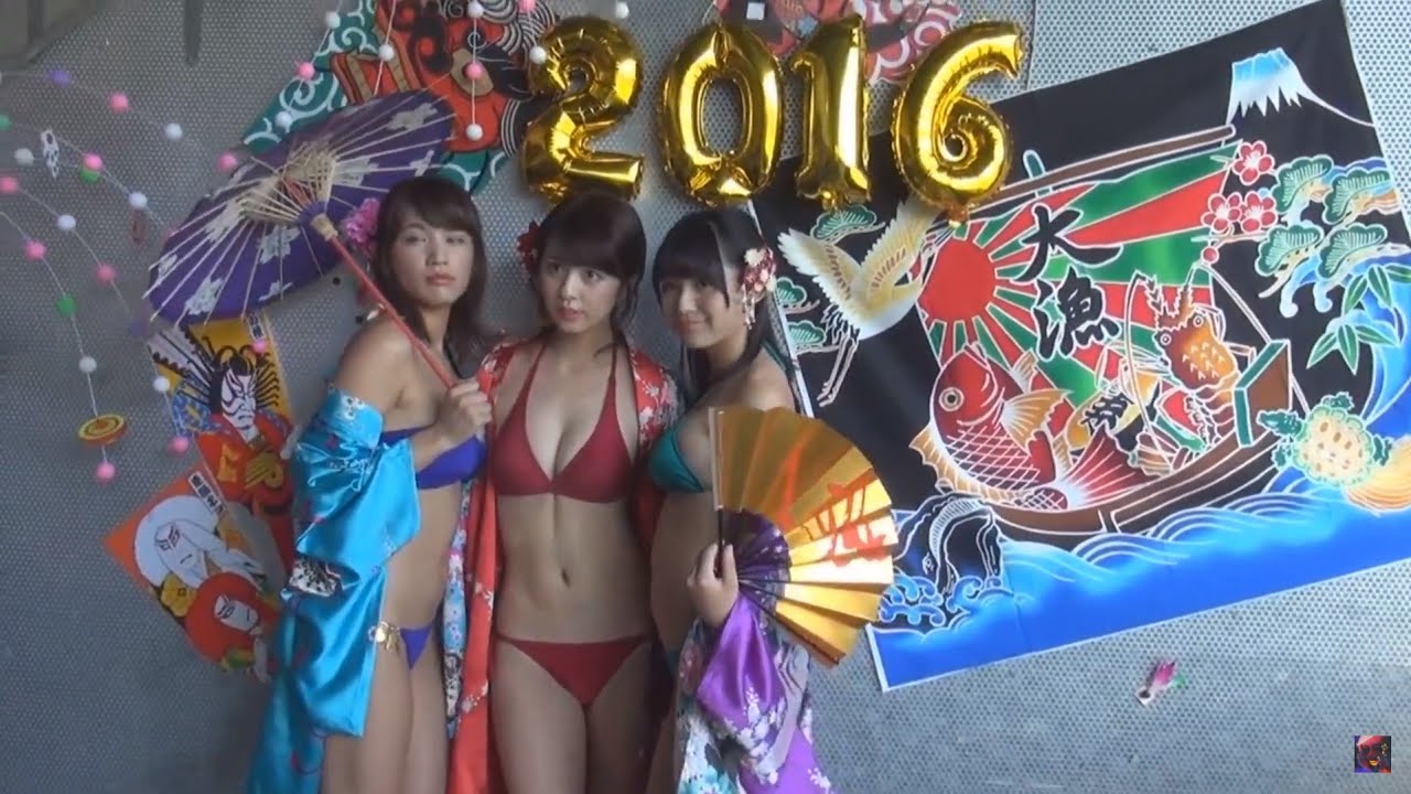 <柳ゆり菜・久松郁実・浅川梨奈>YM看板トリオのビキニPARTY!【2016YM4・5】