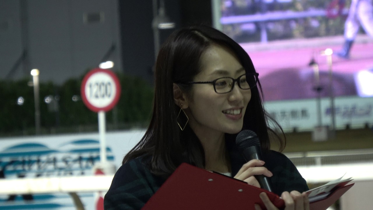 【4K、現地撮影】2016年12月14日川崎競馬場、谷桃子スペシャルトークショー