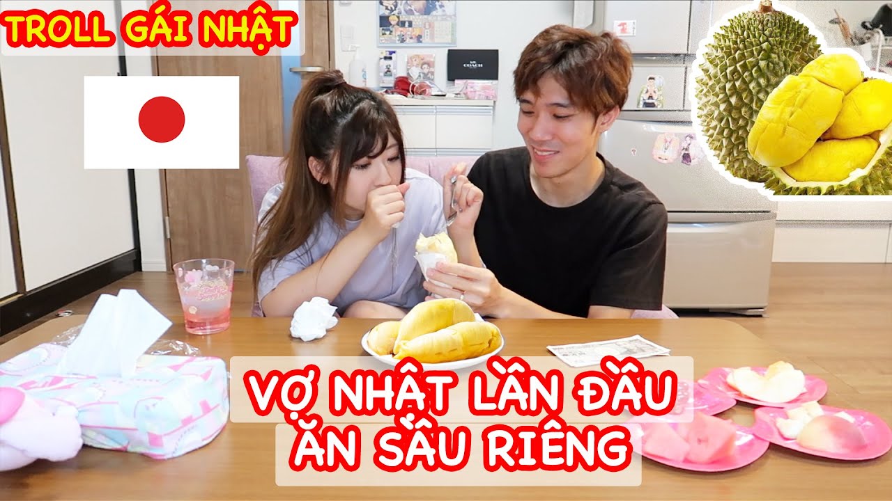 Troll Vợ Nhật | Thử Bịt Mắt Megumi Lại Rồi Cho Ăn Sầu Riêng Và Cái Kết… Mất Luôn 10 Triệu :)))
