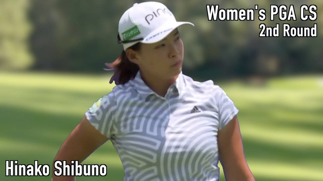 渋野 日向子|海外メジャー予選通過なるか KPMG全米女子プロ 2nd Round( Hinako Shibuno )