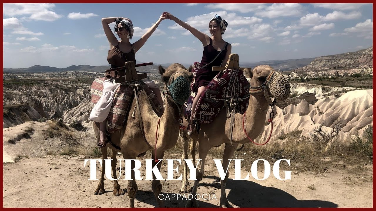【トルコVLOG】ラクダツアー&インスタで話題の絨毯屋さんへ✨人生初の洞窟ホテルに宿泊♡