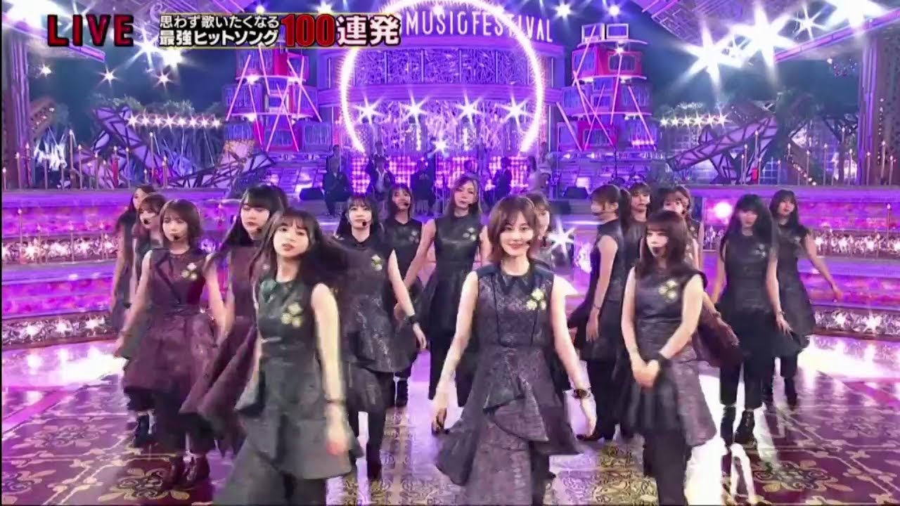 乃木坂46 「インフルエンサー」 TV TOKYO MUSIC FESTIVAL テレ東音楽祭2021 2021.6.30