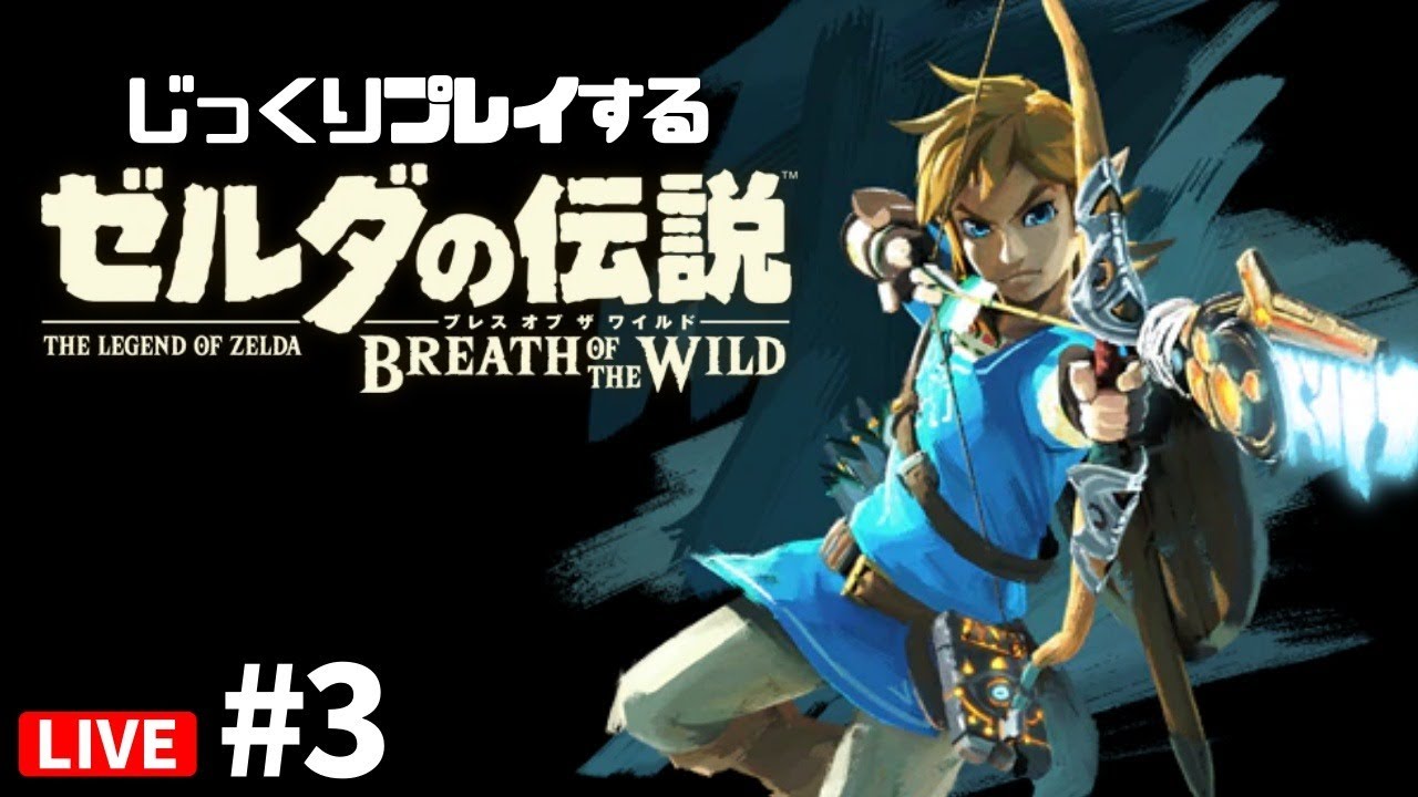 #3 じっくりプレイする『ゼルダの伝説 ブレスオブザワイルド』