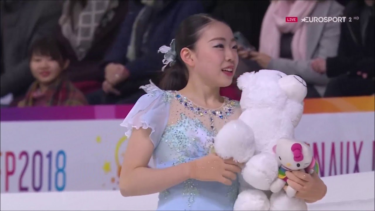 【フィギュアスケート】2018GPS フランス杯 SP 紀平梨花 「月の光」【紀平梨花】