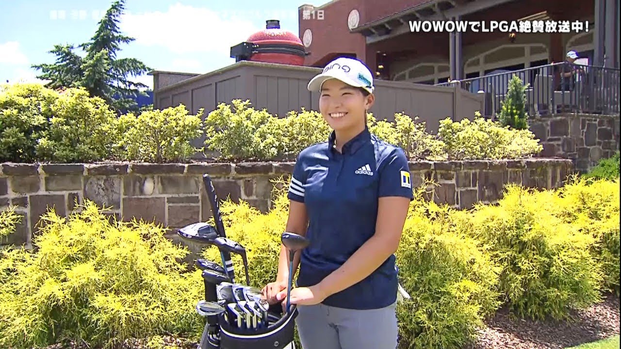渋野日向子 第1日終了後 クラブセッティングインタビュー/<メジャー> KPMG全米女子プロゴルフ選手権【WOWOW】