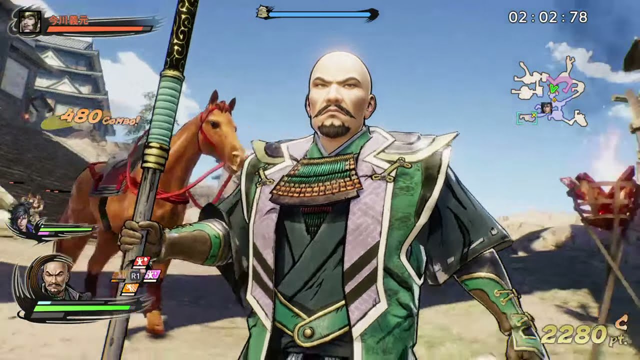 戦国無双5 堅城演武 斎藤道三・明智光秀でプレイ