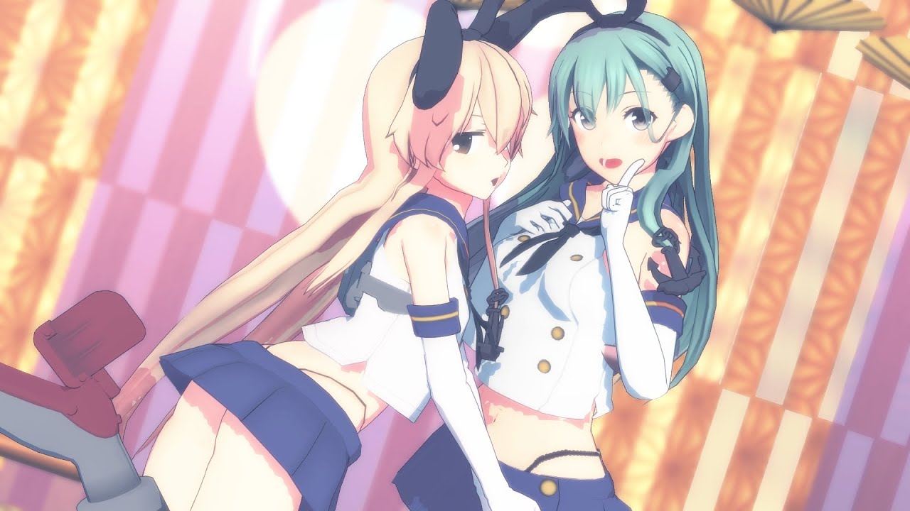 【MMD艦これ】『いーあるふぁんくらぶ(Vo.伊藤美来)』by 島風&鈴谷【1440p】