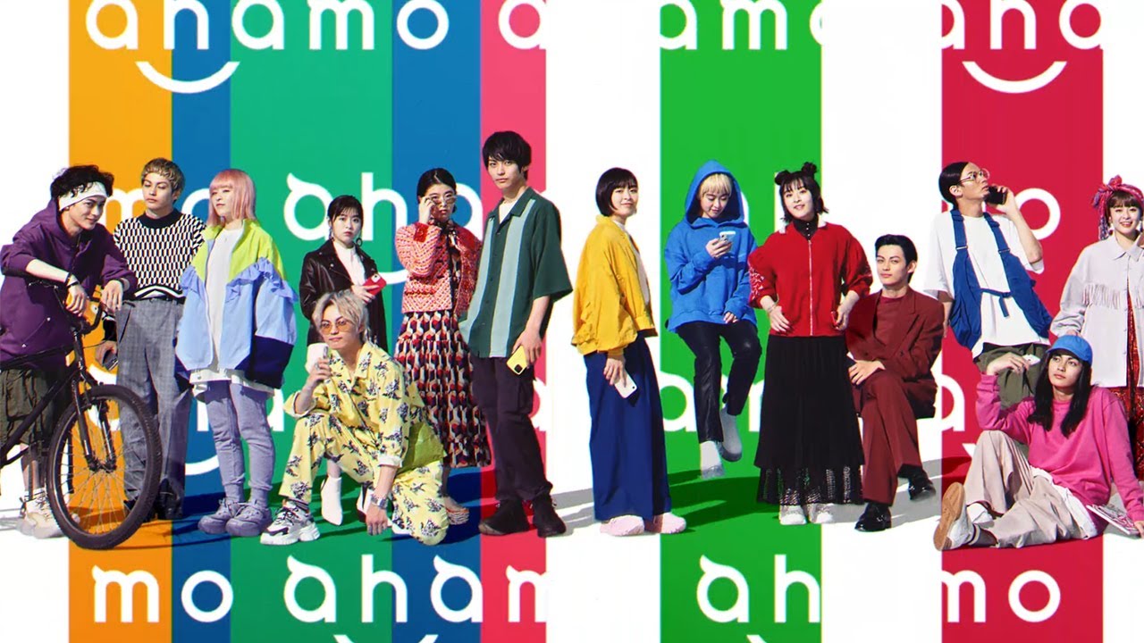 森七菜×神尾楓珠 ahamo新CM「ahamo 七変化」編60秒ロングバージョン