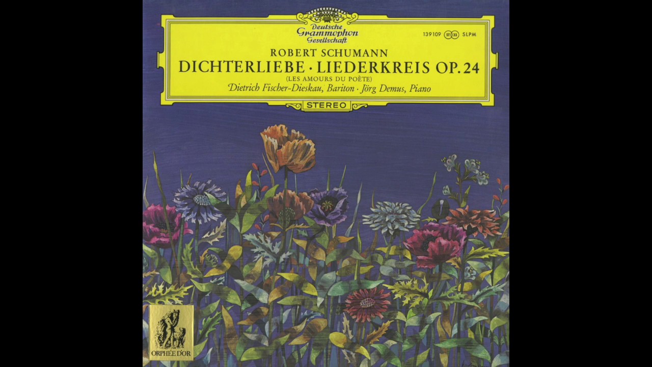 Silent Tone Record/シューマン:詩人の恋,リーダークライス/ディートリヒ・フィッシャー=ディースカウ、イェルク・デムス/クラシックLP専門店サイレント・トーン・レコード