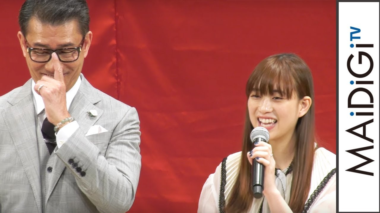 森川葵、オーディション落選も中井貴一の「言葉」に感謝 映画「嘘八百」試写会舞台あいさつ3