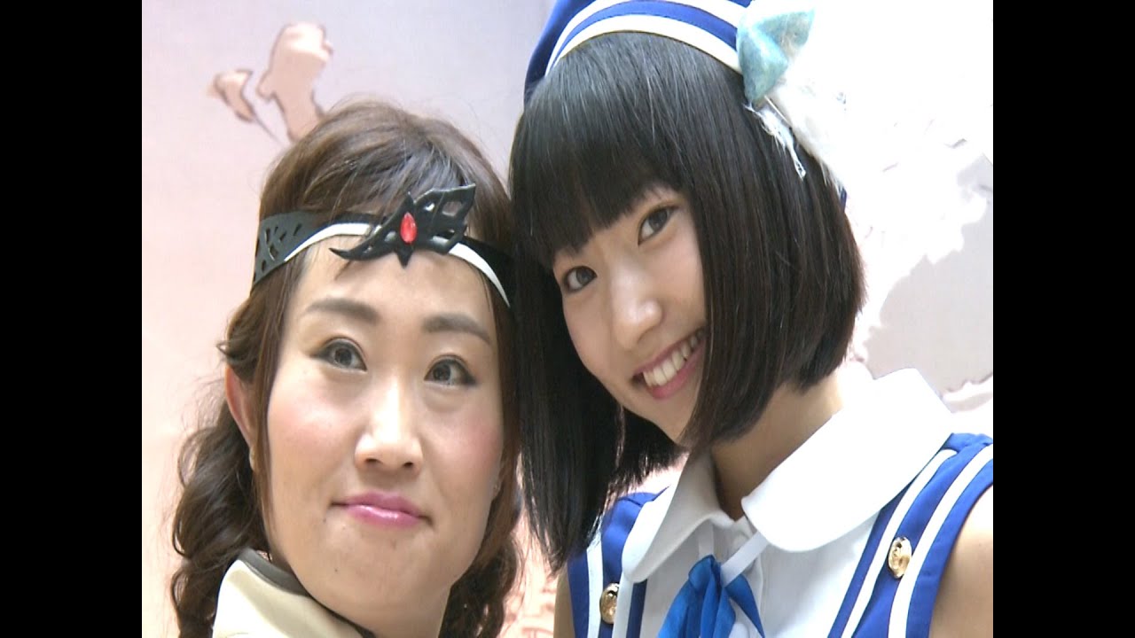 顔の大きさが2倍?武田玲奈とキンタローコスプレ姿で登場!ゲーム「誰ガ為のアルケミスト」