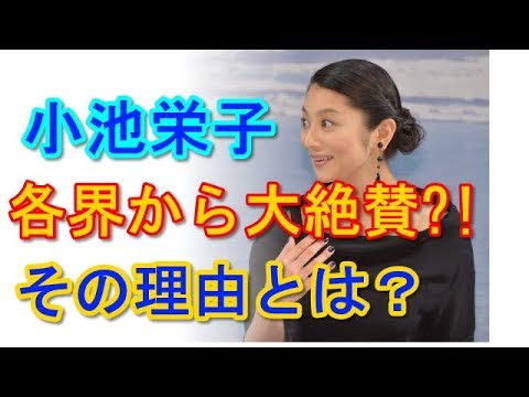 小池栄子 各界から大絶賛?!ギャラも格安の●●万円!!