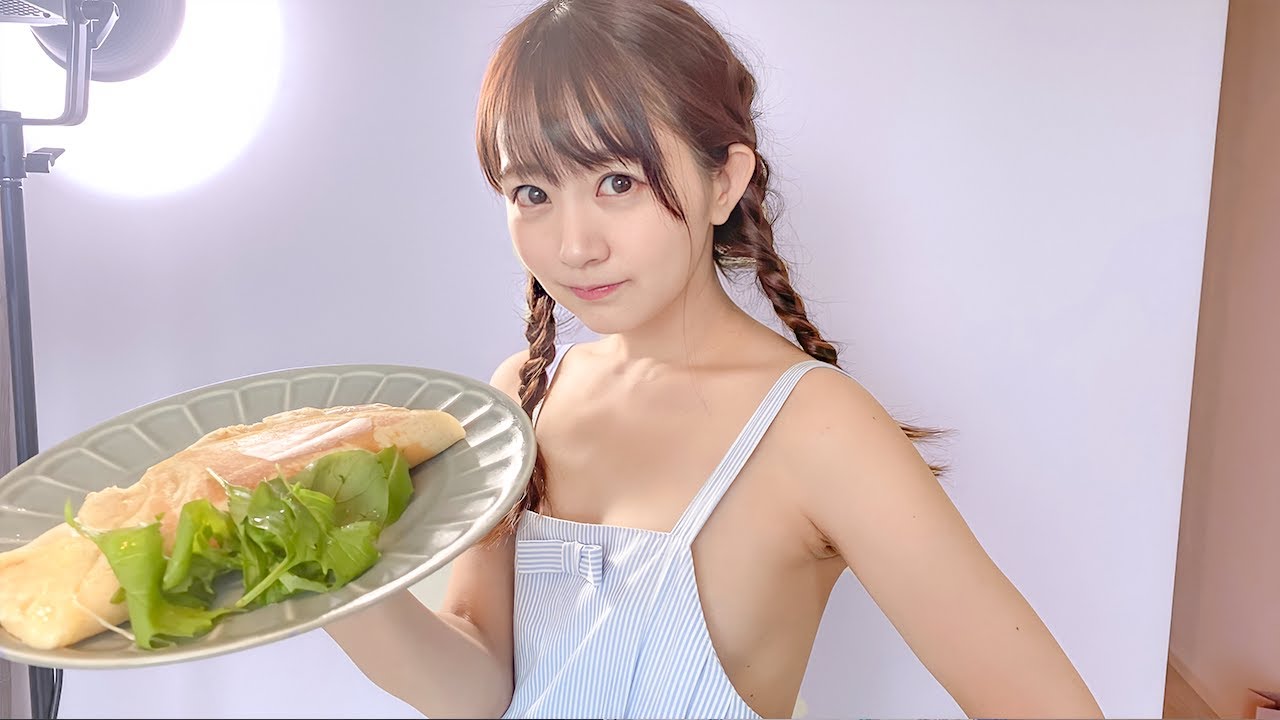 最上級のエプロン姿で『極上の朝食』を作ってもらいました