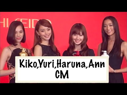 小嶋陽菜 水原希子 杏 蛯原友里 CM集 “資生堂 tsubaki 8篇”