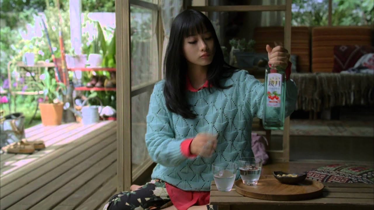 石原さとみ ふんわり鏡月 アセロラ CM