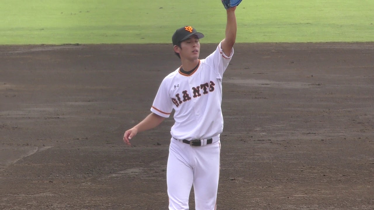 20170913 巨人 VS トヨタ 8 長谷川「よいしょ!」