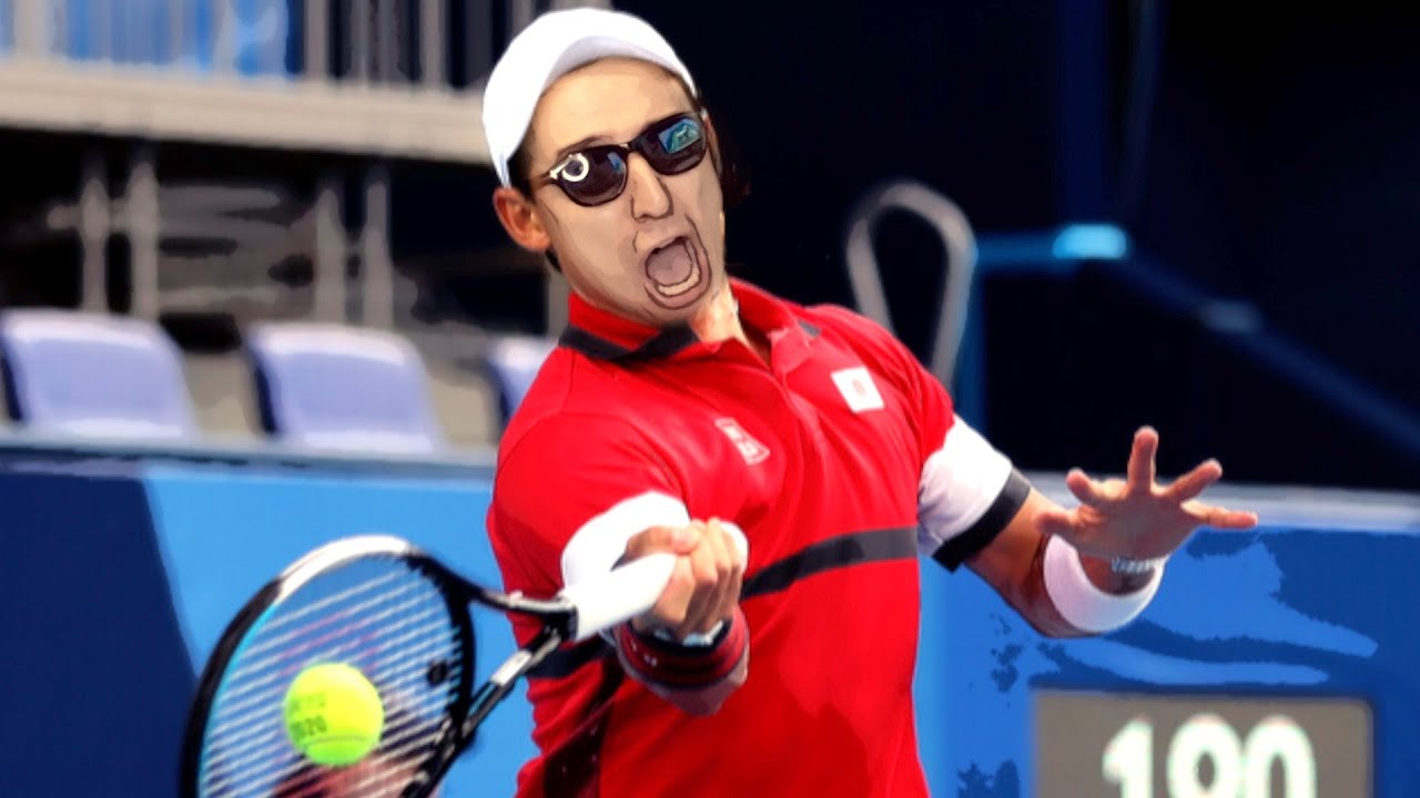 錦織圭に全力でエールを送っていた漢。